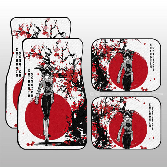 Yoruichi Shihouin Car Floor Mats Custom Japan Style Anime Bleach Car Interior Accessories - Gearcarcover - 1