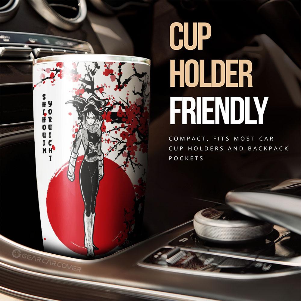 Yoruichi Shihouin Tumbler Cup Custom Japan Style Anime Bleach Car Interior Accessories - Gearcarcover - 2