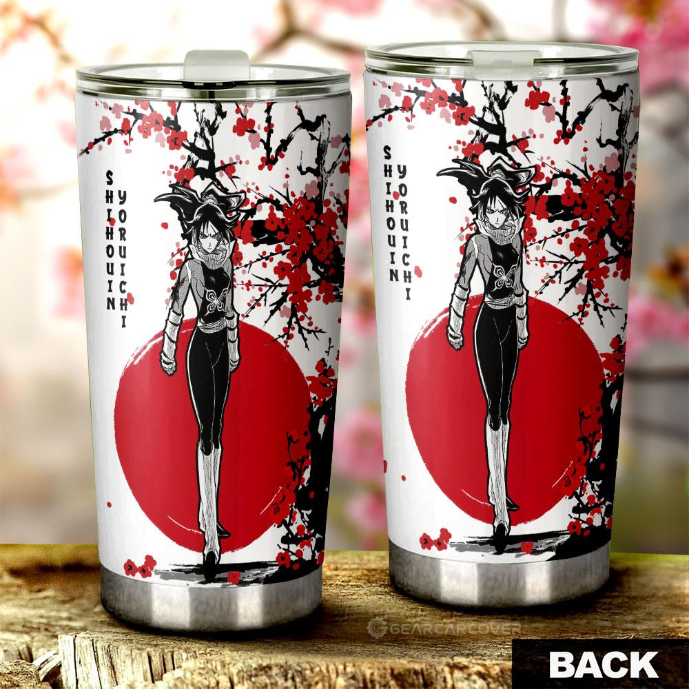 Yoruichi Shihouin Tumbler Cup Custom Japan Style Anime Bleach Car Interior Accessories - Gearcarcover - 3