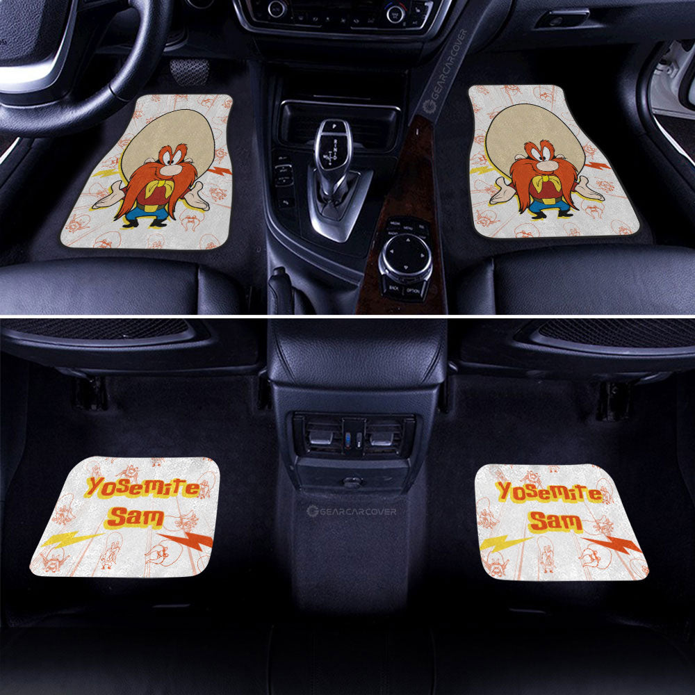 Yosemite Sam Car Floor Mats Custom Cartoon Car Accessories - Gearcarcover - 2