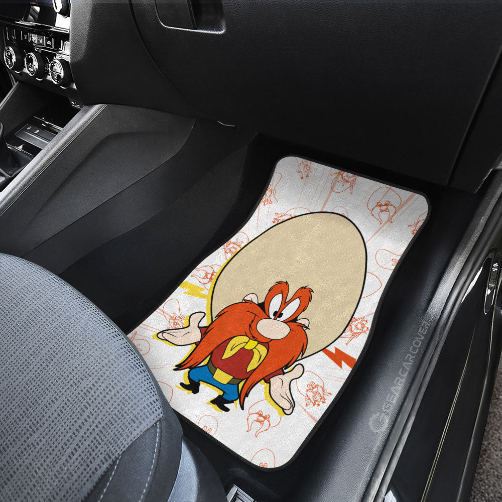 Yosemite Sam Car Floor Mats Custom Cartoon Car Accessories - Gearcarcover - 3