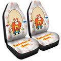 Yosemite Sam Car Seat Covers Custom Cartoon Car Accessories - Gearcarcover - 3