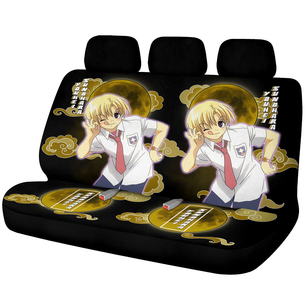 Youhei Sunohara Car Back Seat Covers Custom Clannad Anime Car Accessories - Gearcarcover - 1