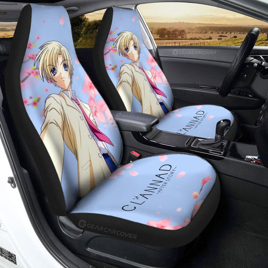 Youhei Sunohara Car Seat Covers Custom Clannad Anime Car Accessories - Gearcarcover - 1