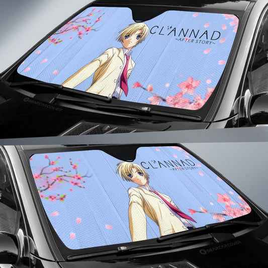 Youhei Sunohara Car Sunshade Custom Clannad Anime Car Accessories - Gearcarcover - 2