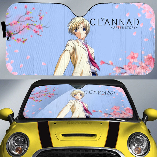 Youhei Sunohara Car Sunshade Custom Clannad Anime Car Accessories - Gearcarcover - 1