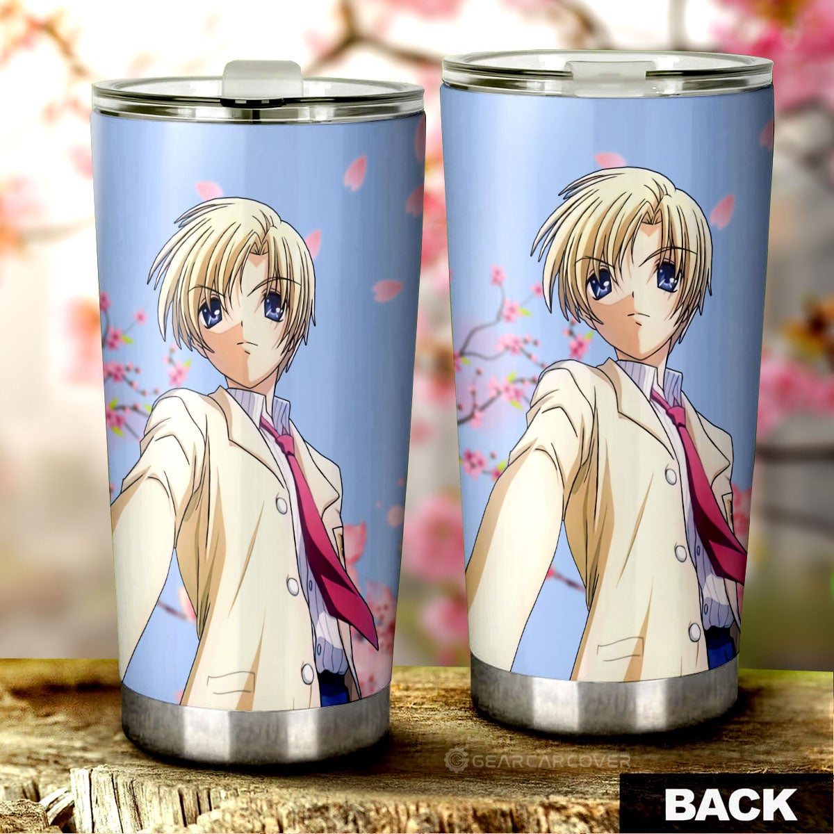 Youhei Sunohara Tumbler Cup Custom Clannad Anime Car Accessories - Gearcarcover - 3