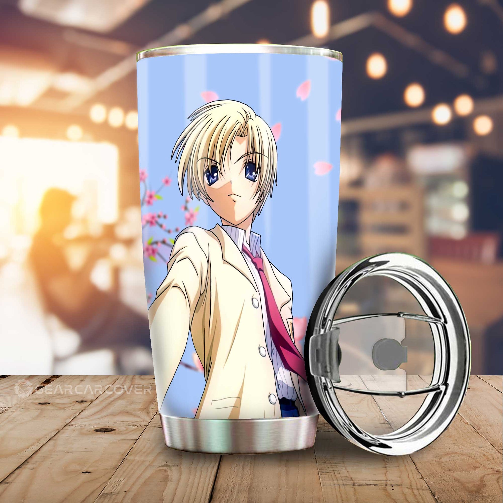 Youhei Sunohara Tumbler Cup Custom Clannad Anime Car Accessories - Gearcarcover - 1