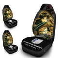 Young Eren Car Seat Covers Custom Anime Attack On Titan Car Interior Accessories - Gearcarcover - 4