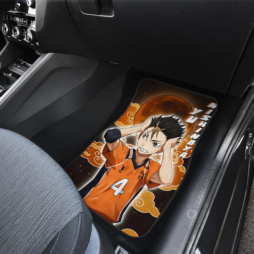 Yu Nishinoya Car Floor Mats Custom For Haikyuu Anime Fans - Gearcarcover - 4