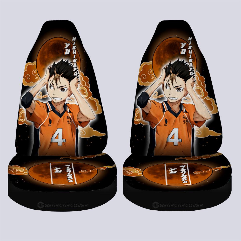 Yu Nishinoya Car Seat Covers Custom For Haikyuu Anime Fans - Gearcarcover - 4