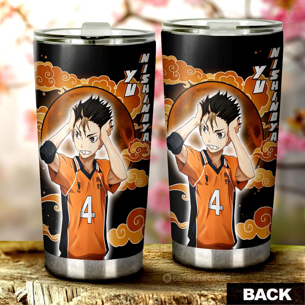 Yu Nishinoya Tumbler Cup Custom For Haikyuu Anime Fans - Gearcarcover - 3