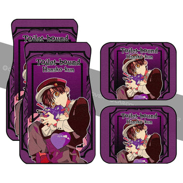 Yugi Tsukasa Car Floor Mats Custom Toilet-Bound Hanako-kun Anime Car Accessories - Gearcarcover - 1