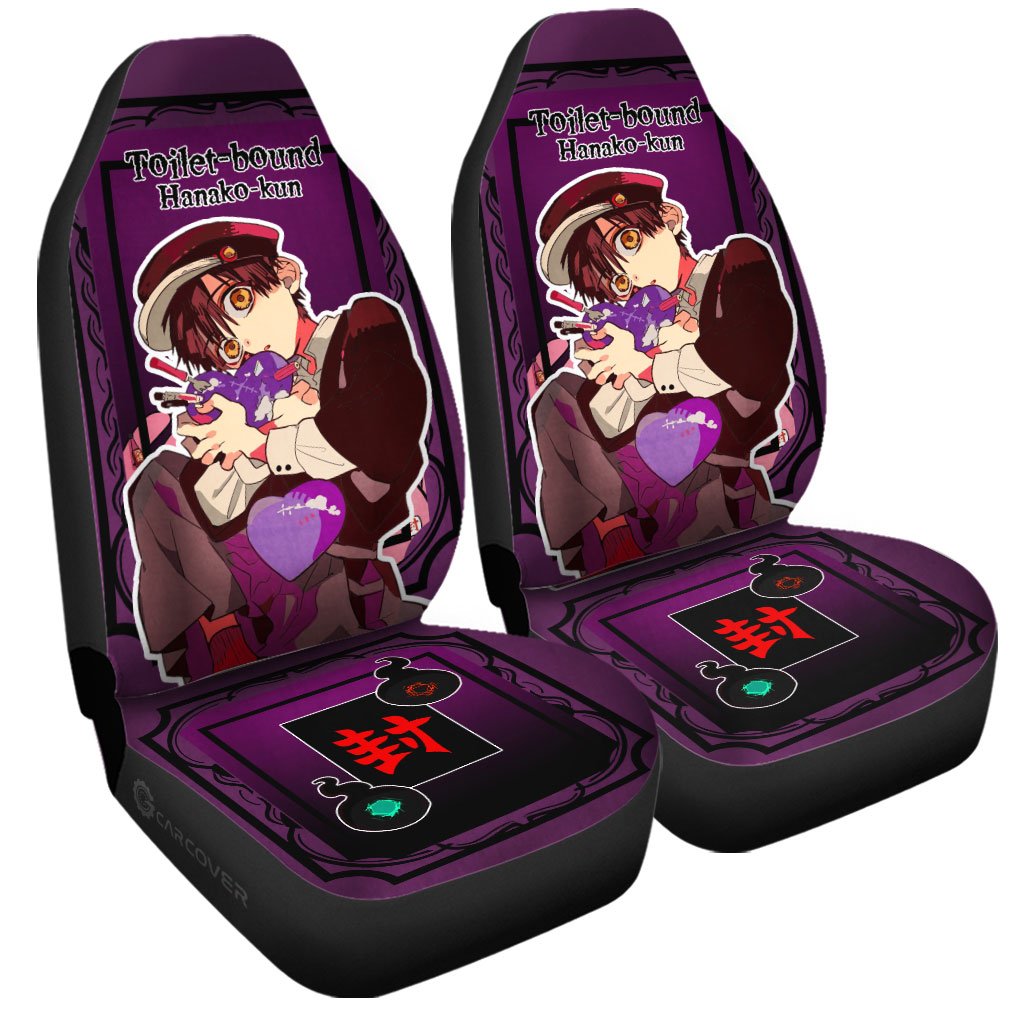 Yugi Tsukasa Car Seat Covers Custom Toilet-Bound Hanako-kun Anime Car Accessories - Gearcarcover - 3
