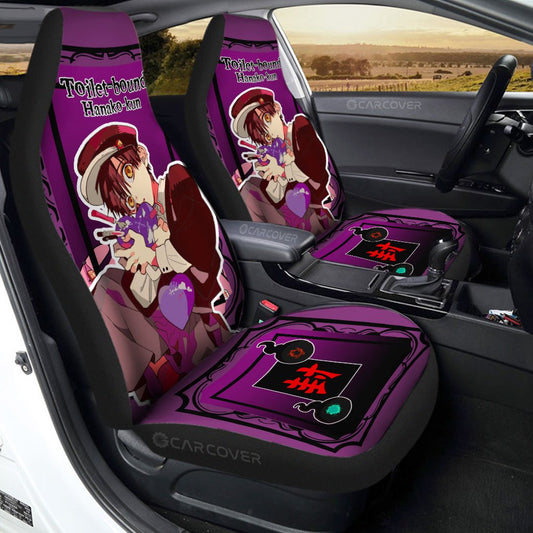Yugi Tsukasa Car Seat Covers Custom Toilet-Bound Hanako-kun Anime Car Accessories - Gearcarcover - 1