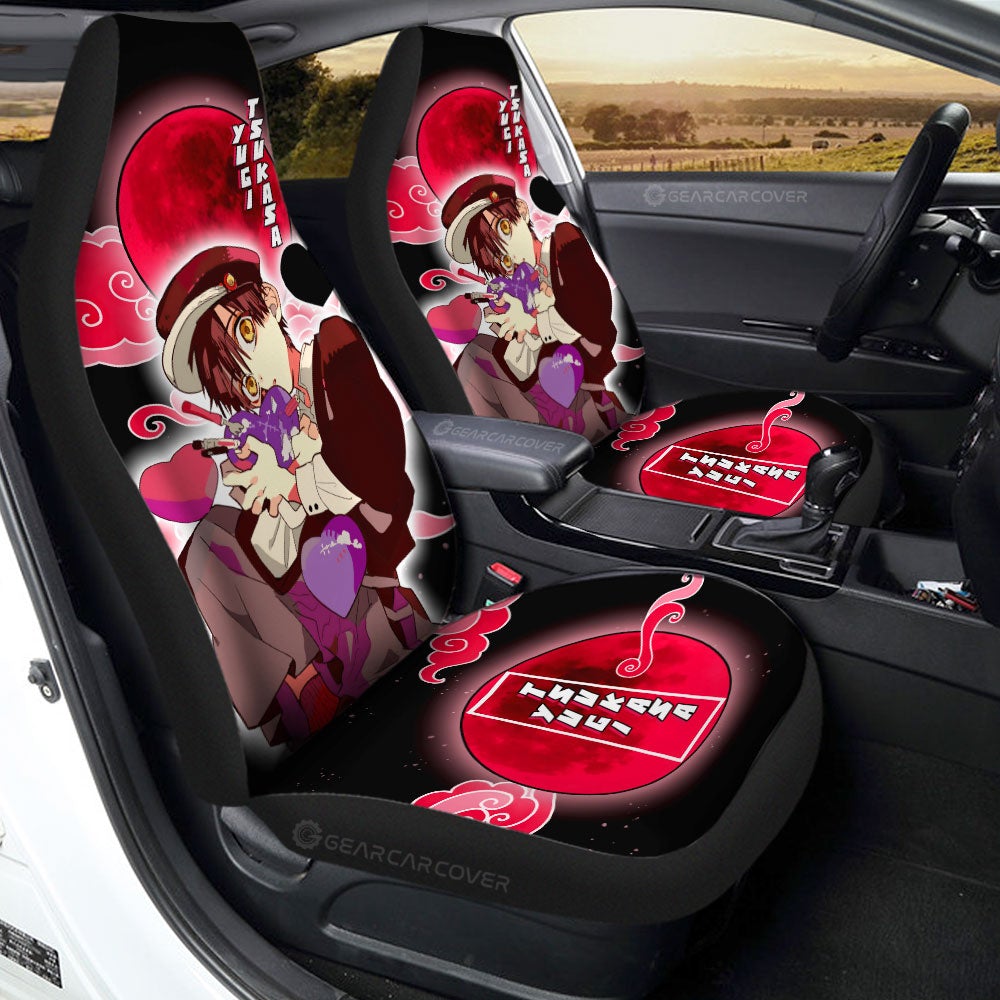 Yugi Tsukasa Car Seat Covers Custom Toilet-Bound Hanako-kun Anime - Gearcarcover - 1