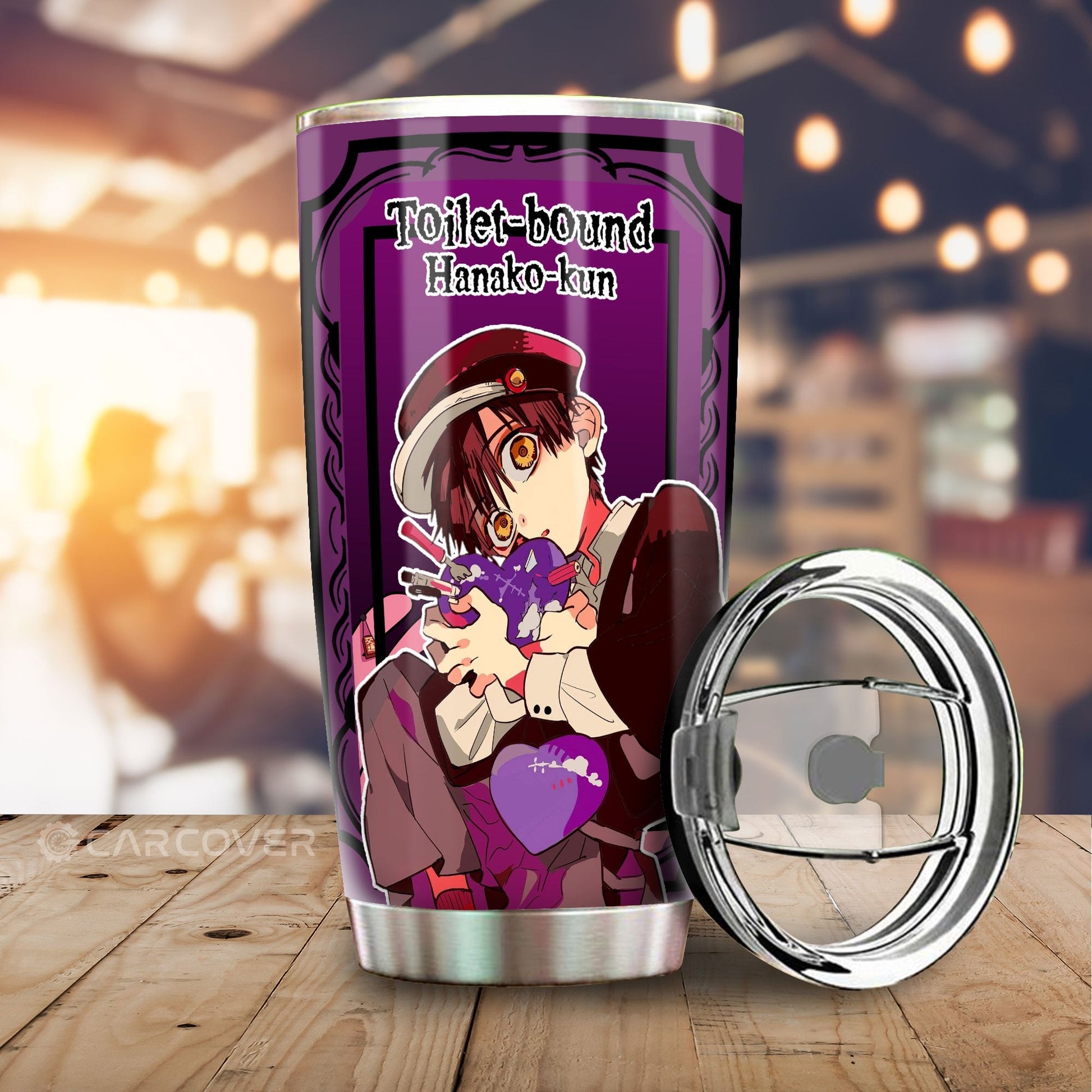 Yugi Tsukasa Tumbler Cup Custom Toilet-Bound Hanako-kun Anime Car Accessories - Gearcarcover - 1