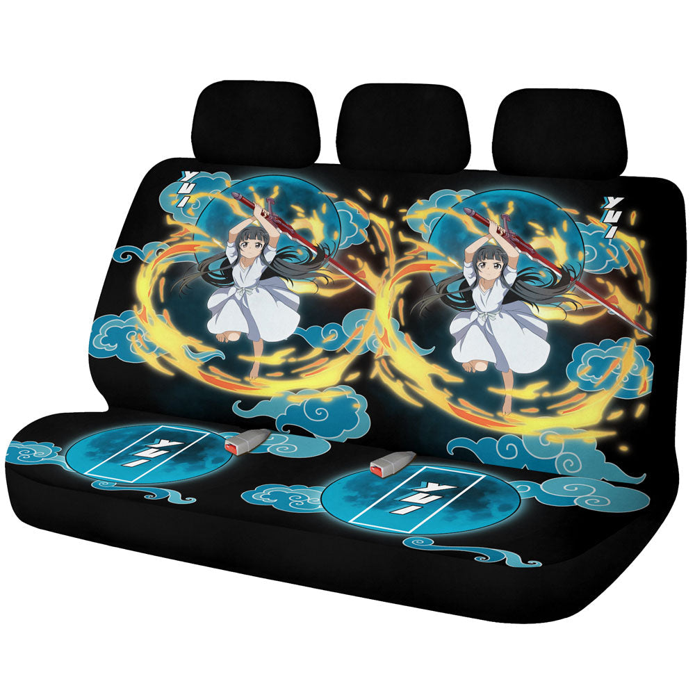 Yui Car Back Seat Covers Custom Sword Art Online Anime Car Accessories - Gearcarcover - 1