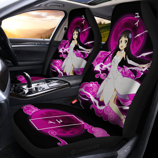 Yui Car Seat Covers Custom Anime Sword Art Online Car Accessories - Gearcarcover - 2