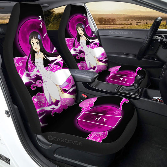Yui Car Seat Covers Custom Anime Sword Art Online Car Accessories - Gearcarcover - 1