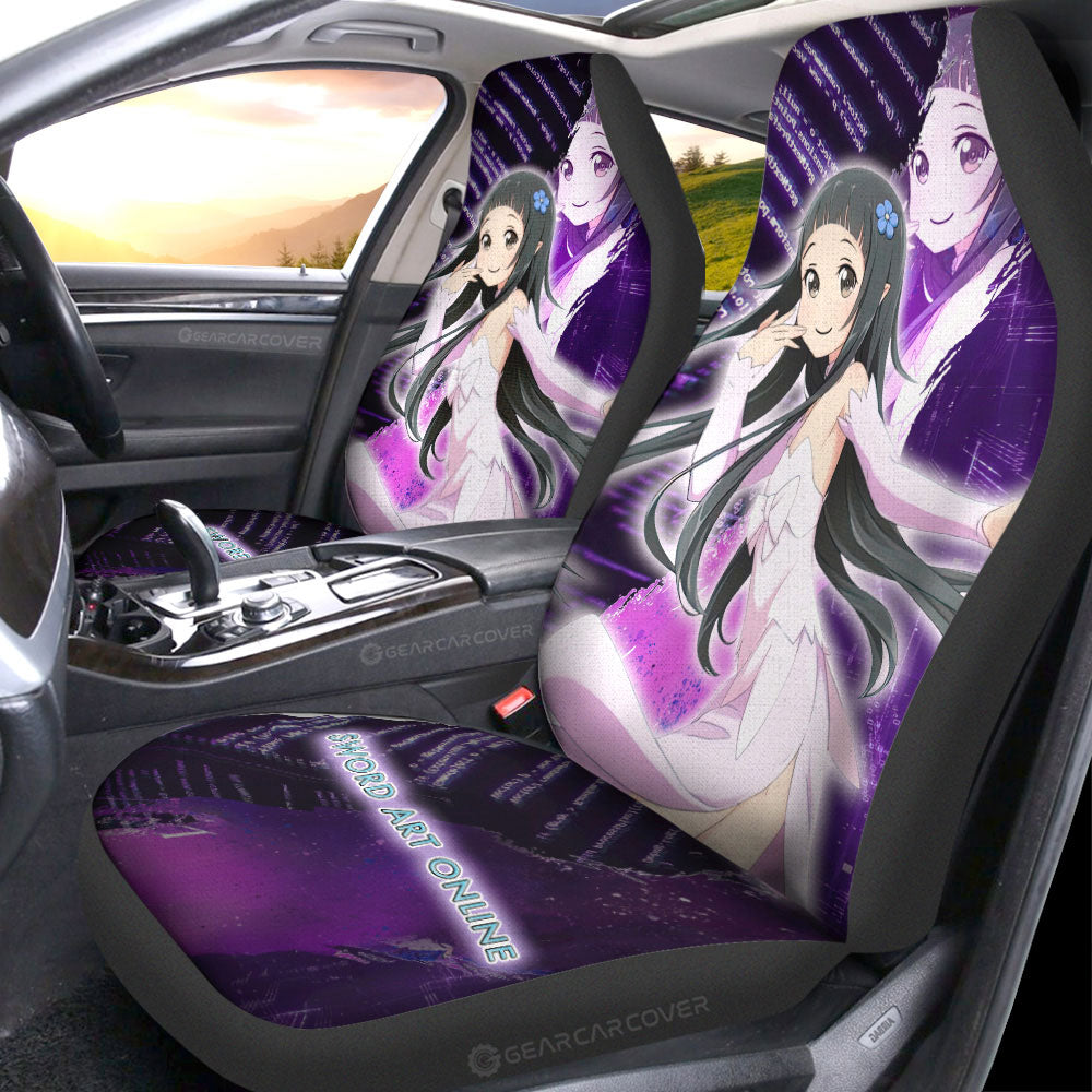 Yui Car Seat Covers Custom Sword Art Online Anime - Gearcarcover - 3
