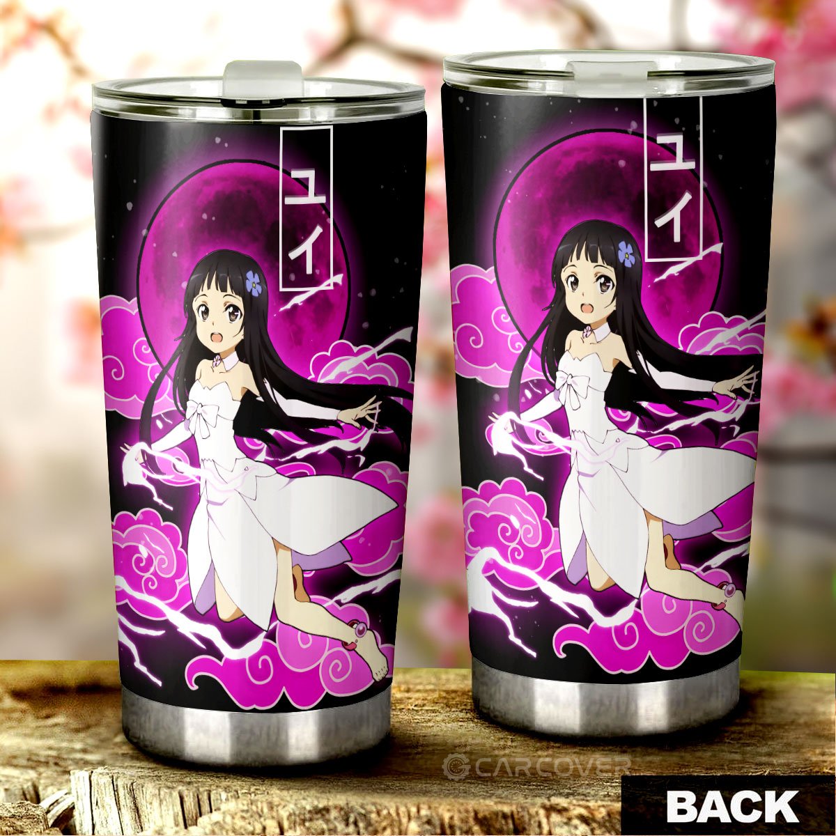 Yui Tumbler Cup Custom Anime Sword Art Online Car Accessories - Gearcarcover - 3