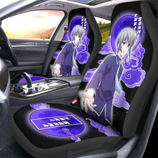 Yuki Sohma Car Seat Covers Custom Fruit Basket Anime Car Accessories - Gearcarcover - 2