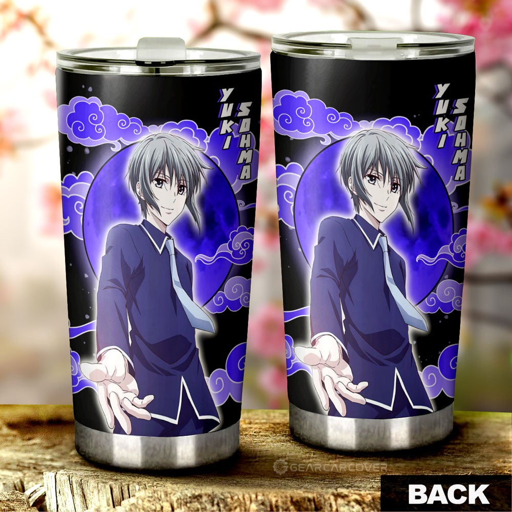 Yuki Sohma Tumbler Cup Custom Fruit Basket Anime Car Accessories - Gearcarcover - 3