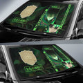 Yuno Grinberryall Car Sunshade Custom Black Clover Anime - Gearcarcover - 2