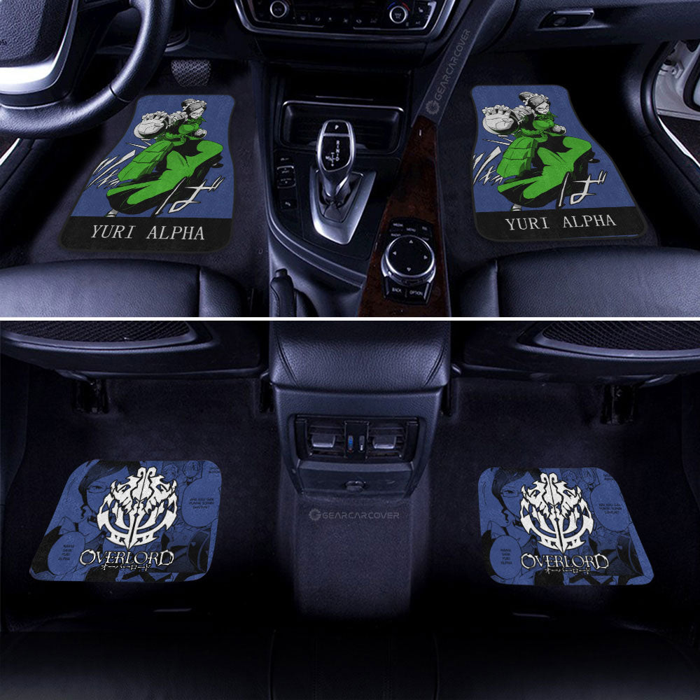 Yuri Alpha Car Floor Mats Custom Overlord Anime Car Accessories - Gearcarcover - 3