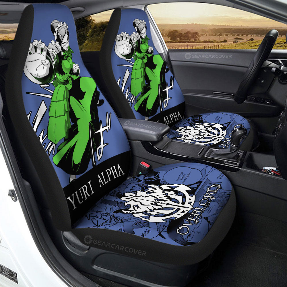 Yuri Alpha Car Seat Covers Custom Overlord Anime Car Accessories - Gearcarcover - 3