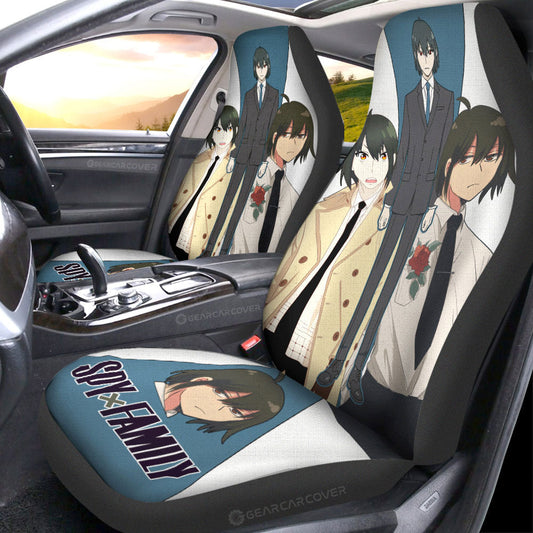 Yuri Briar Car Seat Covers Custom Spy x Family Anime Car Accessories - Gearcarcover - 2