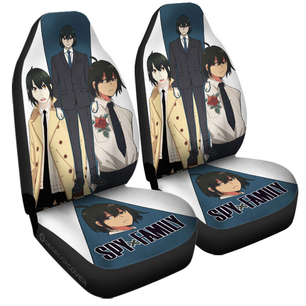 Yuri Briar Car Seat Covers Custom Spy x Family Anime Car Accessories - Gearcarcover - 3