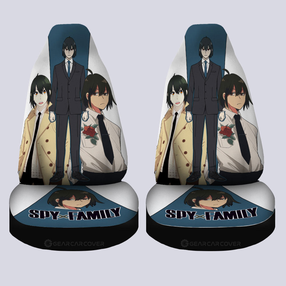 Yuri Briar Car Seat Covers Custom Spy x Family Anime Car Accessories - Gearcarcover - 4