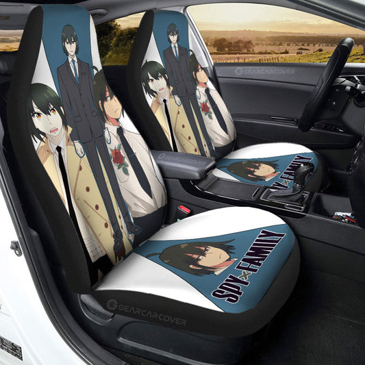 Yuri Briar Car Seat Covers Custom Spy x Family Anime Car Accessories - Gearcarcover - 1