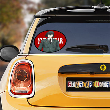 Yuri Briar Car Sticker Custom Spy x Family Anime Car Accessories - Gearcarcover - 1