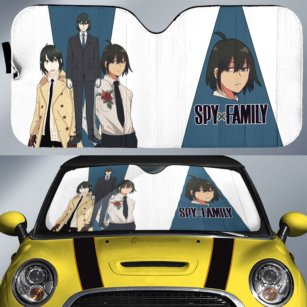 Yuri Briar Car Sunshade Custom Spy x Family Anime Car Accessories - Gearcarcover - 1