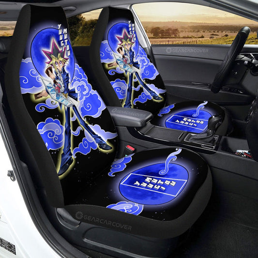 Yuugi Mutou Car Seat Covers Custom Yu-Gi-Oh! Anime Car Accessories - Gearcarcover - 1
