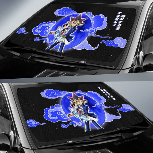 Yuugi Mutou Car Sunshade Custom Yu-Gi-Oh! Anime Car Accessories - Gearcarcover - 2