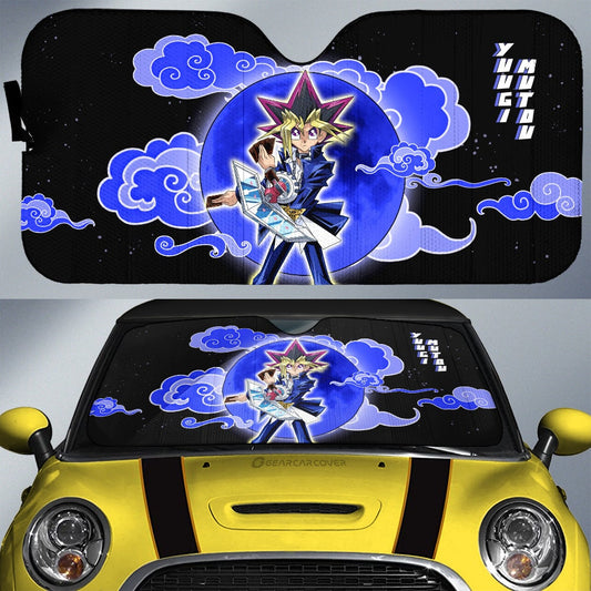 Yuugi Mutou Car Sunshade Custom Yu-Gi-Oh! Anime Car Accessories - Gearcarcover - 1