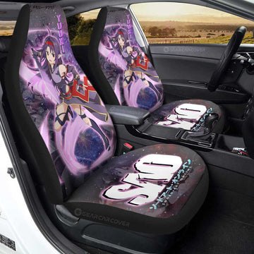 Yuuki Car Seat Covers Custom Sword Art Online Anime Manga Galaxy Style - Gearcarcover - 1