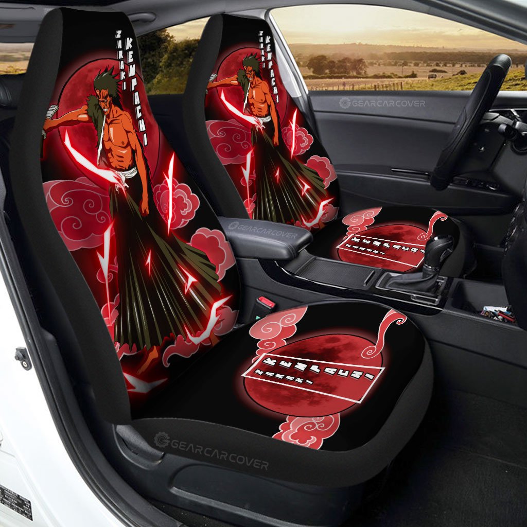 Zaraki Kenpachi Bankai Car Seat Covers Custom Bleach Anime Car Accessories - Gearcarcover - 1