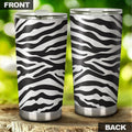 Zebra Tumbler Stainless Steel Skin Pattern - Gearcarcover - 3