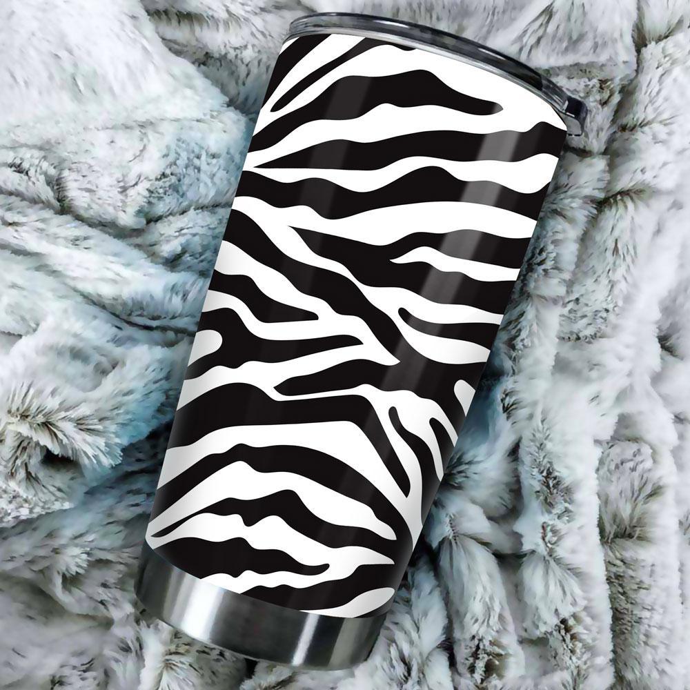 Zebra Tumbler Stainless Steel Skin Pattern - Gearcarcover - 1