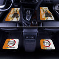 Zenitsu Agatsuma Car Floor Mats Custom Demon Slayer Car Accessories For Anime Fans - Gearcarcover - 3