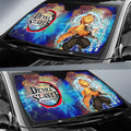 Zenitsu Agatsuma Car Sunshade Custom Characters Demon Slayer Car Accessories - Gearcarcover - 2