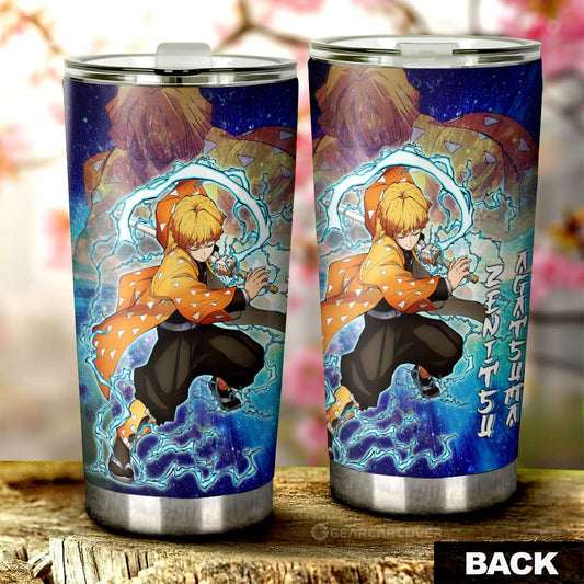 Zenitsu Agatsuma Tumbler Cup Custom Characters Demon Slayer Car Accessories - Gearcarcover - 2