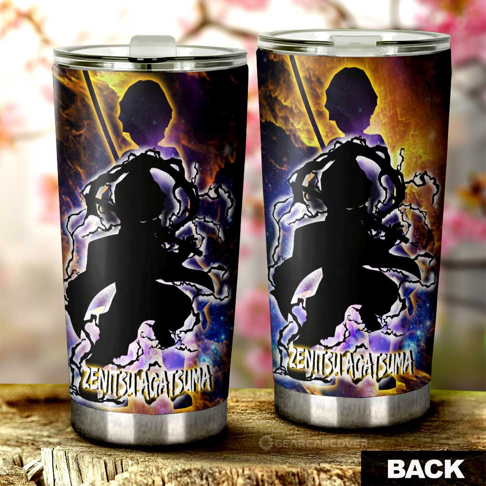 Zenitsu Agatsuma Tumbler Cup Custom Demon Slayer Anime - Gearcarcover - 3