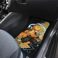 Zenitsu And Nezuko Car Floor Mats Custom Anime Demon Slayer Car Accessories - Gearcarcover - 4