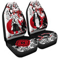 Zenitsu And Nezuko Car Seat Covers Custom Japan Style Demon Slayer Anime Car Interior Accessories - Gearcarcover - 3